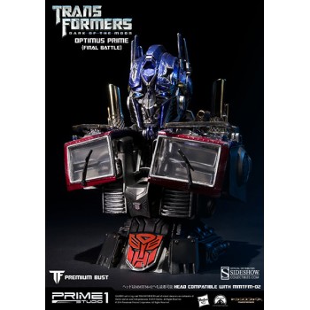 Transformers Optimus Prime Final Battle Version Bust 18 cm